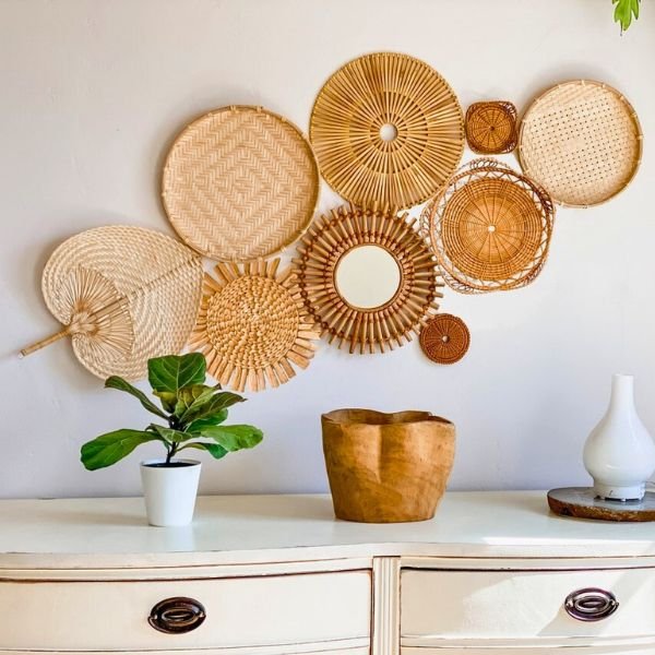 Basket Decoration for Home Wall