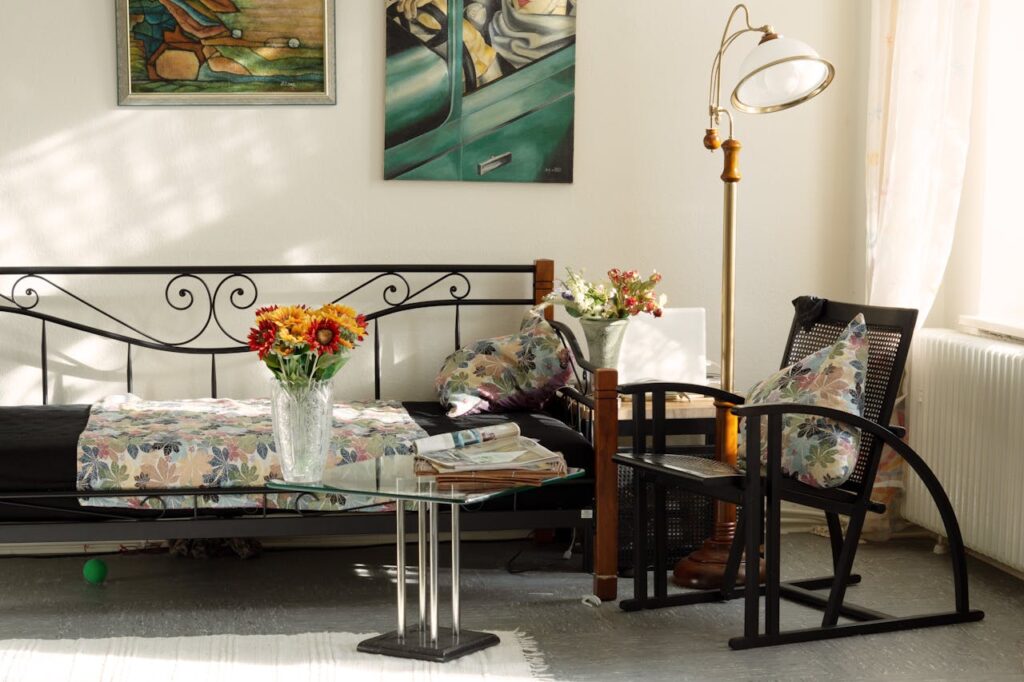 Arco Floor Lamp in a room