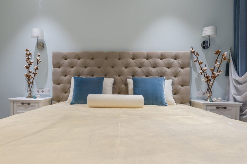 bed for comfortable sleep