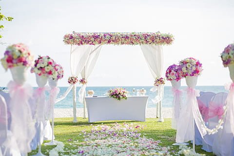 beautiful arch decoration